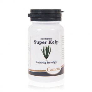 Camette Super Kelp Naturlig havalge - 100 tabletter