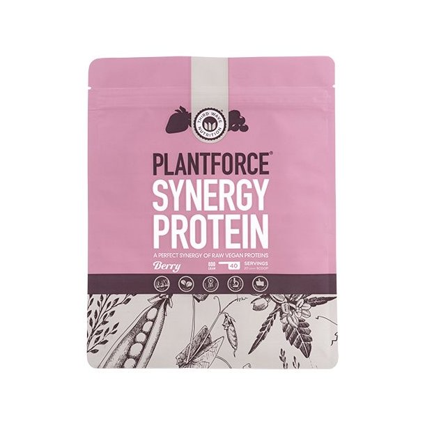 Plantforce Synergy Protein - Berry - 800 gr.