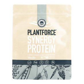 Plantforce Synergy Protein - Vanilje - 400 gr.