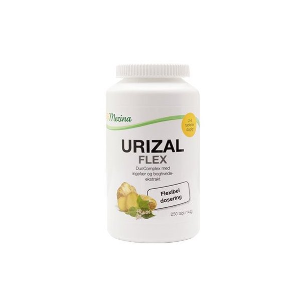 Mezina Urizal Flex Ingefr - 250 Tabletter