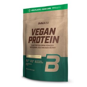 BioTech USA Vegansk Proteinpulver - Vanilla Cookies - 500 g.
