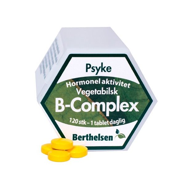 Berthelsen Vegetabilsk B-complex - 120 tabletter