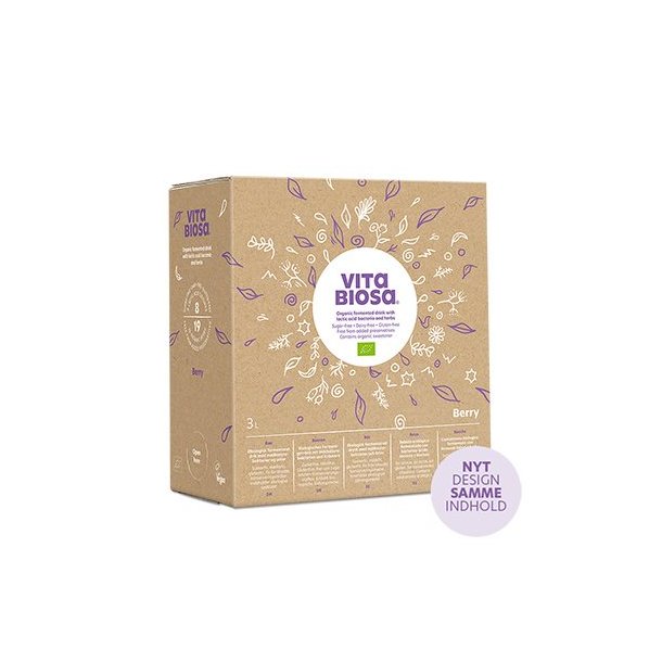 Vita Biosa Bag-in-box Bær - Økologisk - 3 L.