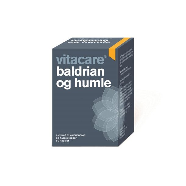 Baldrian og Humle VitaCare - 60 kapsler