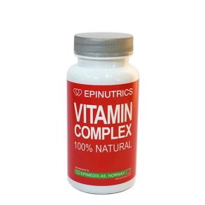 Epinutrics Vitamin Complex 100% Natural - 60 kapsler