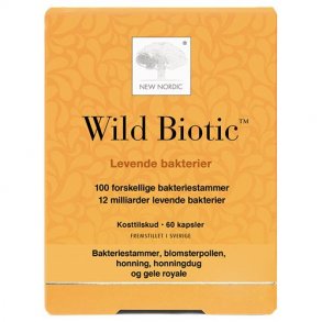 New Nordic Wild Biotic - 60 kapsler