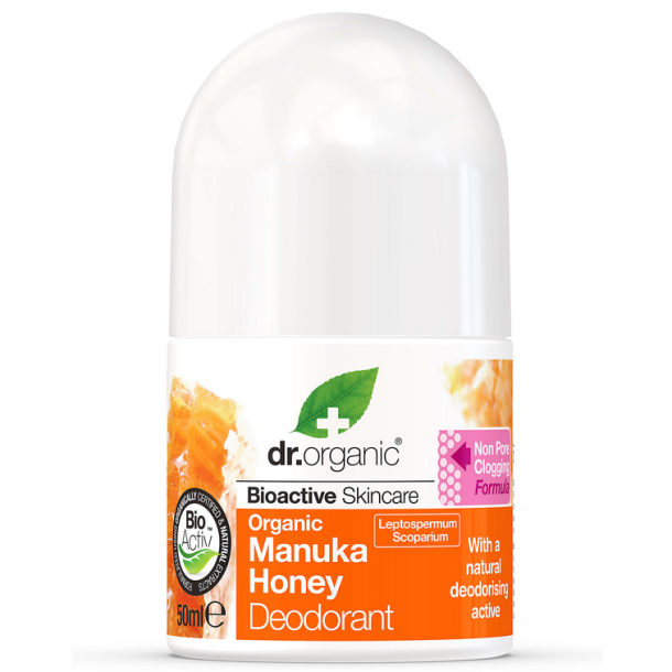 Dr. Organic Deo Roll On kologisk 50 ml - Manuka Honey