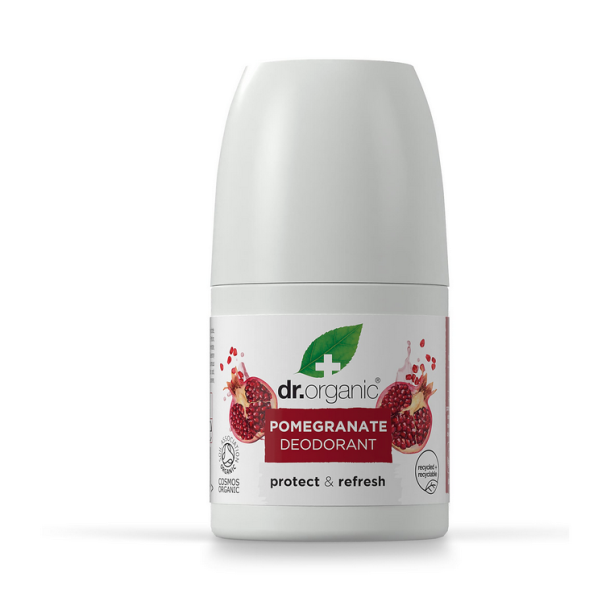 Dr. Organic Deo Roll On kologisk 50 ml - Pomegranate