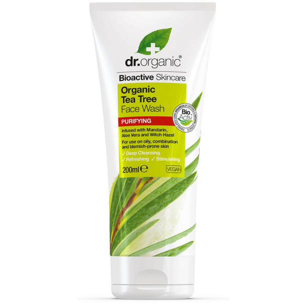 Dr. Organic Face wash 200 ml - Tea Tree 