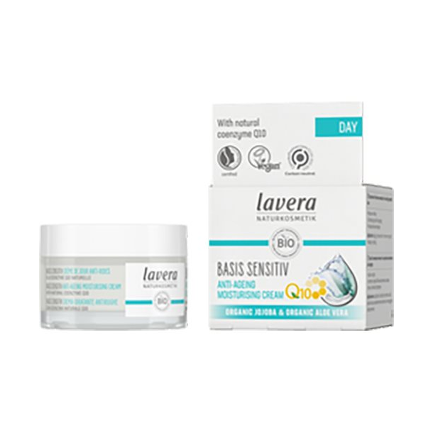 Lavera Naturkosmetik Moisterising Day Cream Q10 - Basis Sensitive