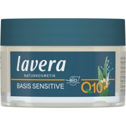 Lavera Naturkosmetik Night Cream Q10 Basis Sensitiv - 50 ml.