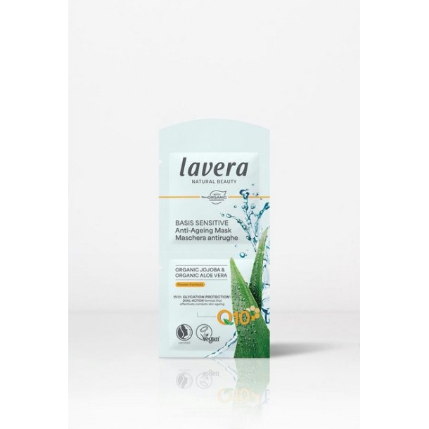 Lavera Face Mask Q10 Anti-Ageing Basis Sensitiv - 10 ml.