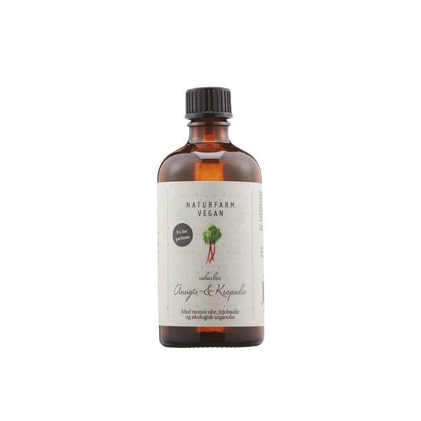 Naturfarm Rabarber Kropsolie - 100ml