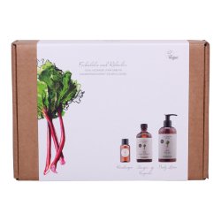 Naturfarm Gaveske ansigts- og kropsolie bodylotion og shampoo Vrdi kr. 225,-