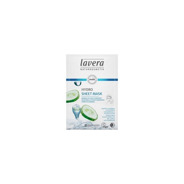 Lavera Naturkosmetik Sheet Mask Hydrating m. Agurk