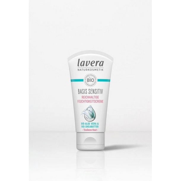 Lavera Naturkosmetik Regenerating Moisturising Day Cream Basis Sensitiv - 50 ml.