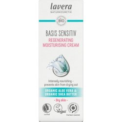 Lavera Naturkosmetik Regenerating Moisturising Day Cream Basis Sensitiv - 50 ml.