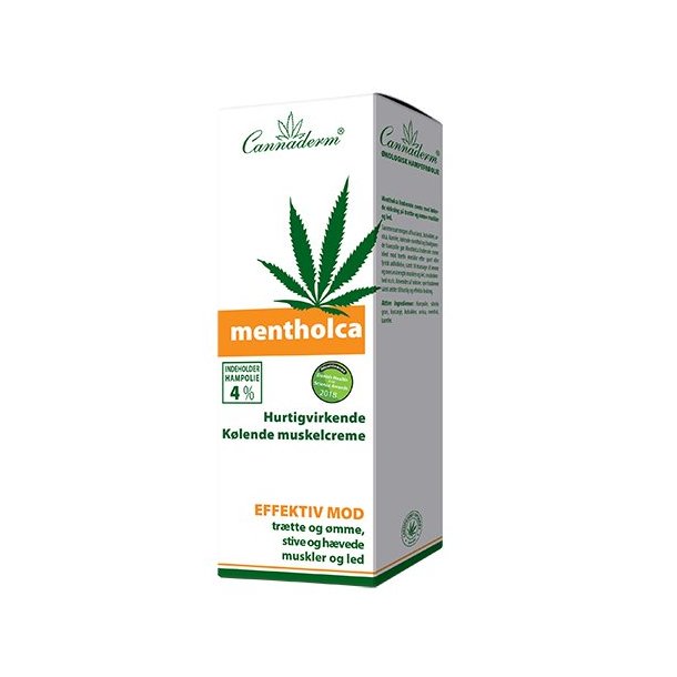 Cannaderm, Mentholca Hurtigvirkende klende Muskelcreme - 200 ml.