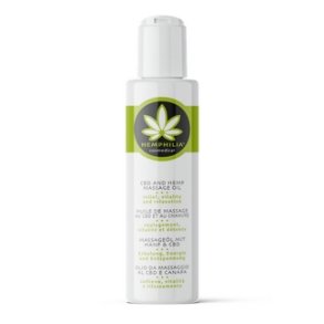 Hemphilia kologisk CBD & Hemp Massage Oil - 100 ml.