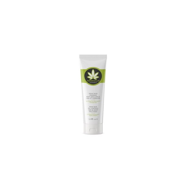 Hemphilia Dybderensende ansigtsmaske med Hamp, kologisk - 75 ml
