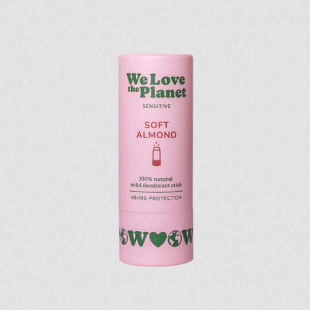 We love the planet DEO-STICK SOFT ALMOND - 40 g.