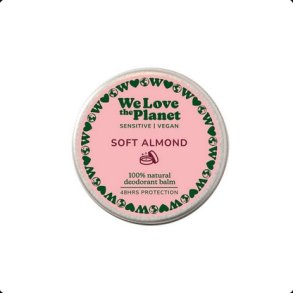 We Love The Planet Deodorant balm Soft Almond Sensitive - 35 g.