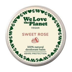 We Love The Planet Deodorant balm Sweet Rose - 35 g.
