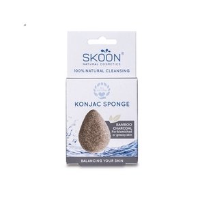 Skoon Konjak svamp Bamboo charcoal