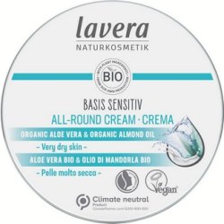 Lavera Naturkosmetik All-Round Creme Basis sensitiv - 150 ml Bedst f�r 2/25