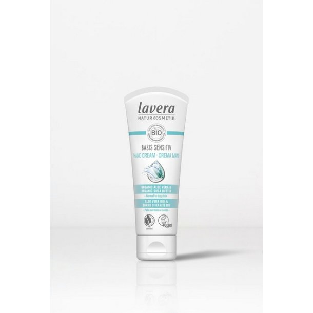 Lavera Naturkosmetik Hand Cream Basis Sensitive - 75 ml.