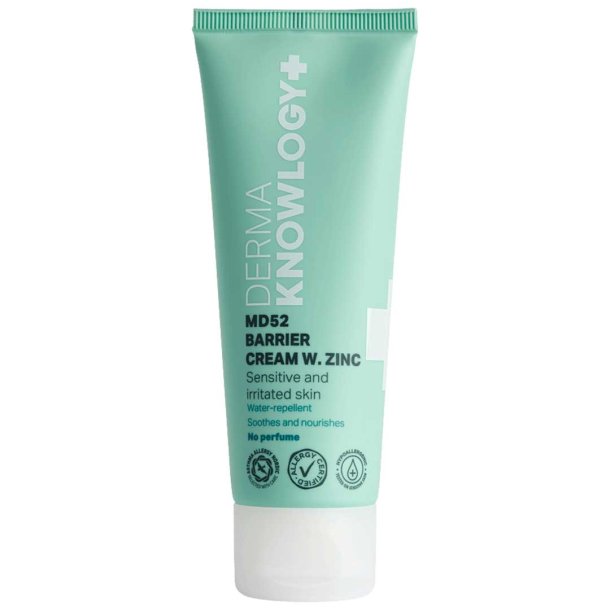 Dermaknowlogy+ MD52 Barrier cream w. zinc - 75 ml.