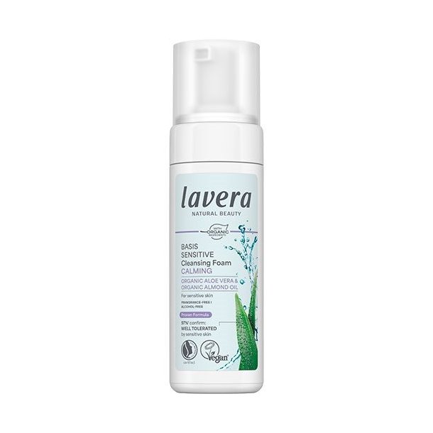 Lavera Naturkosmetik Cleansing Foam Basis Sensitiv - 150 ml.