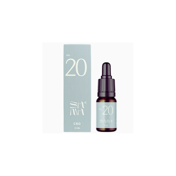 Sana Hemp CBD Natural Skin Oil No 20 - 10 ml.
