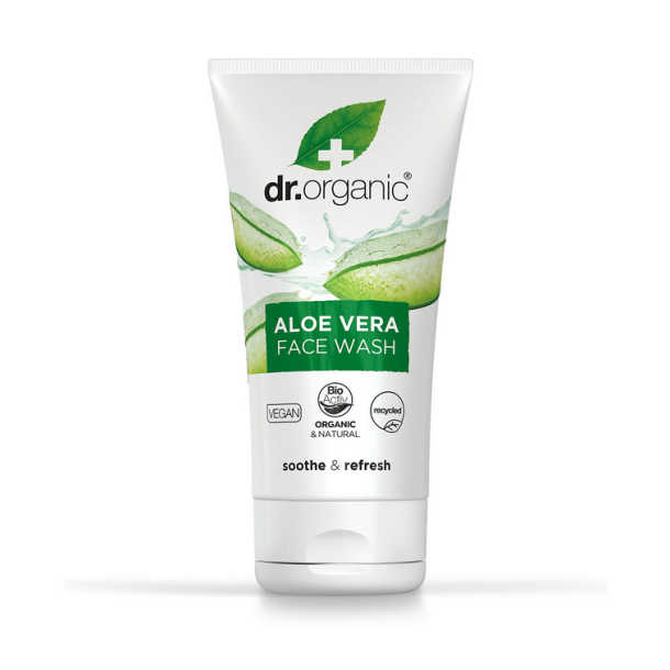 Dr. Organic Soothing Face Wash 150 ml. - Aloe Vera