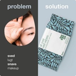 Australian Bodycare Tea Tree Oil, Vdservietter Tea Tree Oil - 24 stk