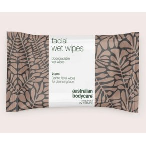 Australian Bodycare Tea Tree Oil, Ansigtsservietter med Tea Tree Oil - 1 pakke