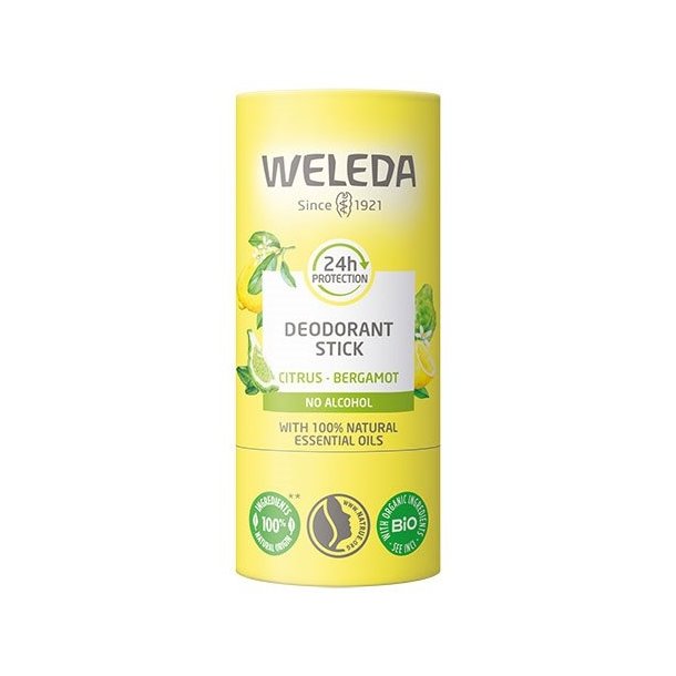 Weleda Deodorant stick Citrus-Bergamot - 50 g.