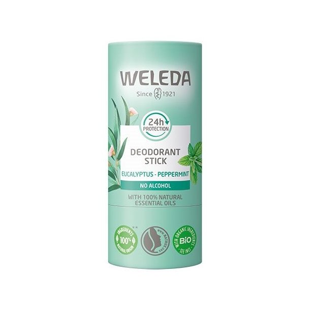 Weleda Deodorant stick Eucalyptus-Peppermint - 50 g.