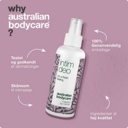 Australian Bodycare Tea tree Oil - Intim Deo mod u�nsket lugt og kl�e - 100 ml