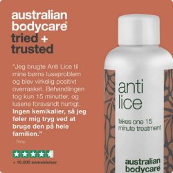 Australian Bodycare Tea Tree Oil - Anti Lice - 250 ml.