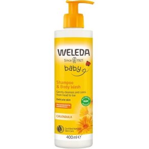 Weleda Calendula Shampoo & Body Wash - 400 ml.