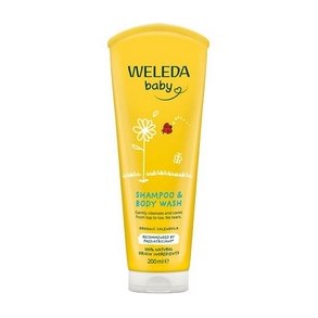 Weleda Baby Calendula Shampoo and Body Wash - 200 ml