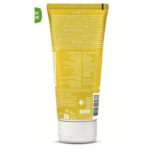 Weleda Aroma Showergel, Energy - 200 ml