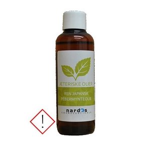 Ren japansk pebermynteolie - 100 ml.