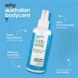Australian Bodycare Tea Tree Oil, Salicylic Acid Body Spray - 100 ml.