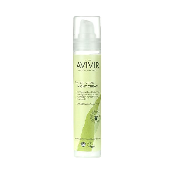 AVIVIR Aloe Vera rich night creme 70 % - 50 ml.