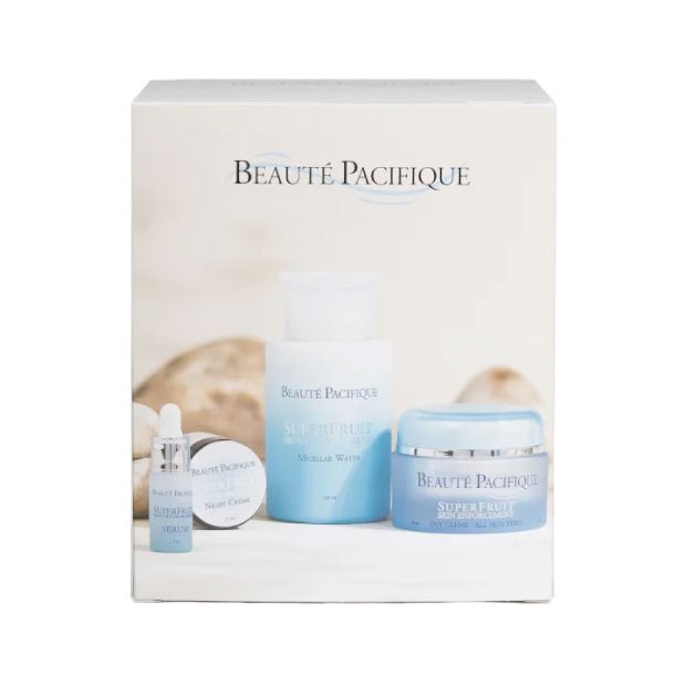 Beaut Pacifique Gaveske Superfruit Dagcreme, Micellar water, Natcreme & Serum Vrdi kr. 588,-