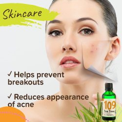 Naissance 100 % naturlig terisk Tea Tree olie - 30 ml.
