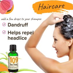 Naissance 100 % naturlig terisk Tea Tree olie - 30 ml.