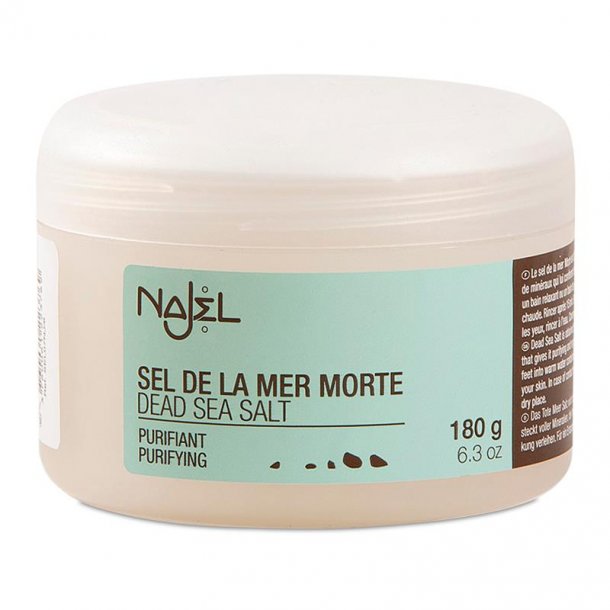Najel Badesalt fra Det Dde Hav - God til problemhud - 180 gr.